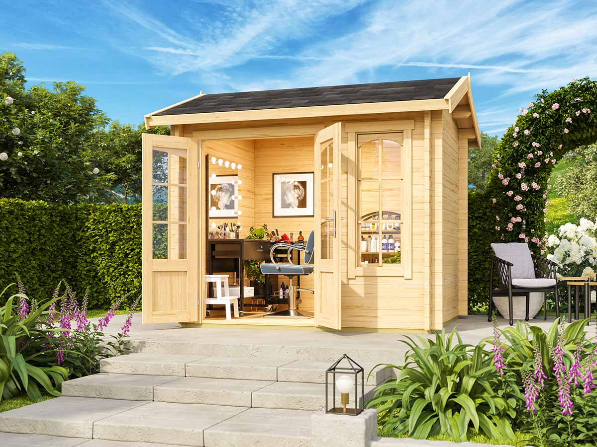 Solo Hub 8x7 DIY Backyard Cabin Kit for Teens (view 3)
