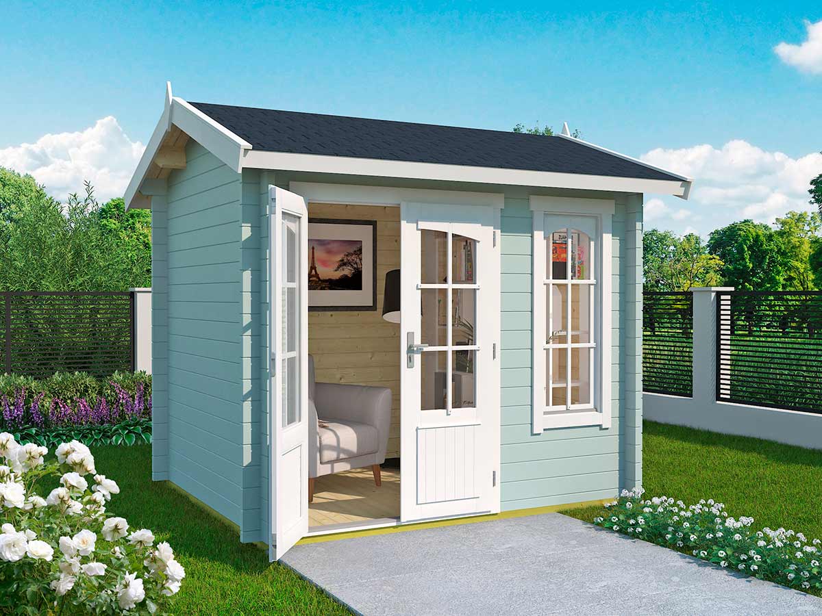 Solo Hub 8x7 DIY Backyard Cabin Kit for Teens (view 6)
