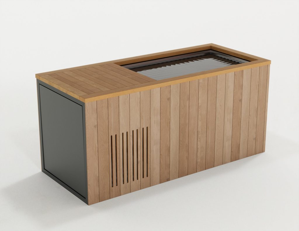 Sweat Decks Rectangle Cold Plunge Tub