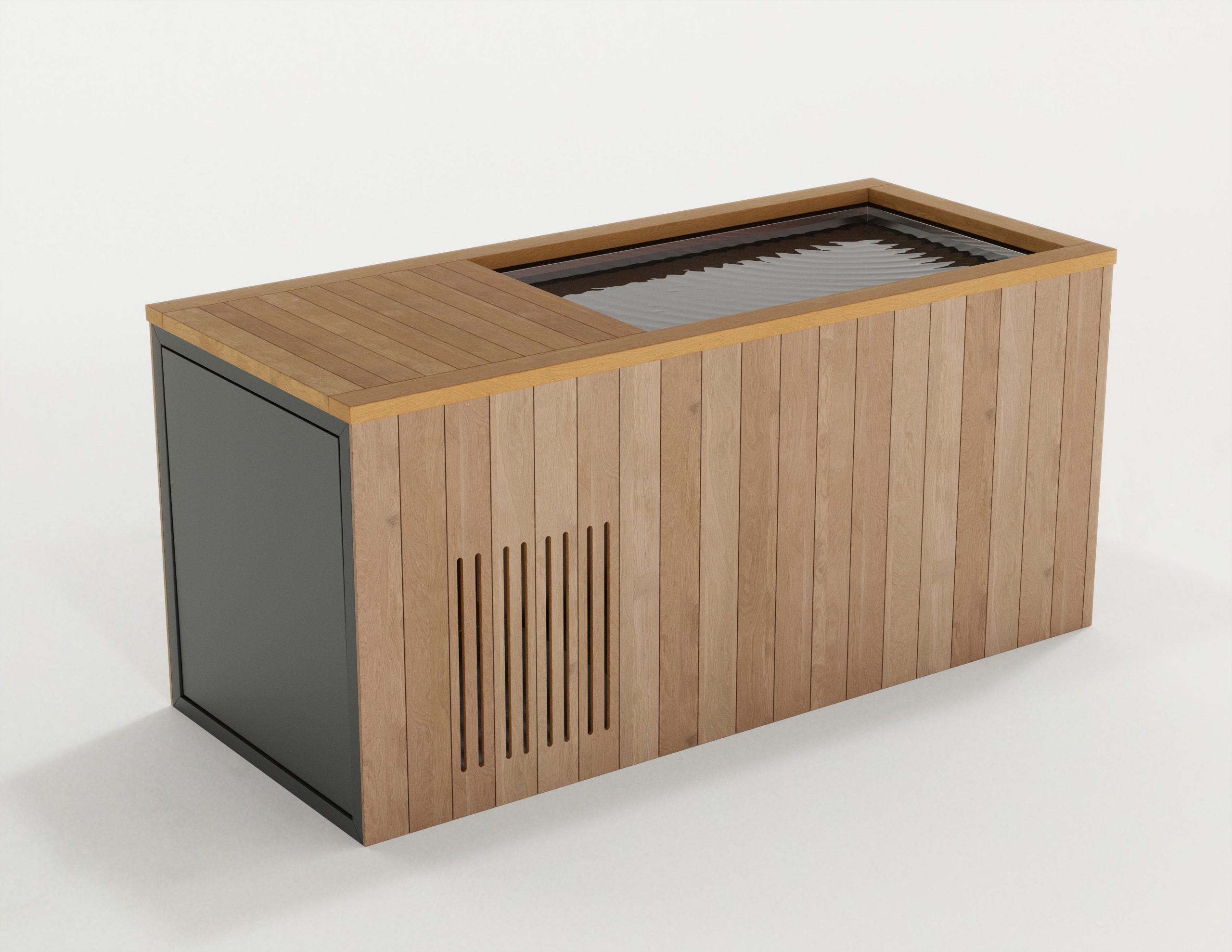 Sweat Decks Rectangle Cold Plunge Tub
