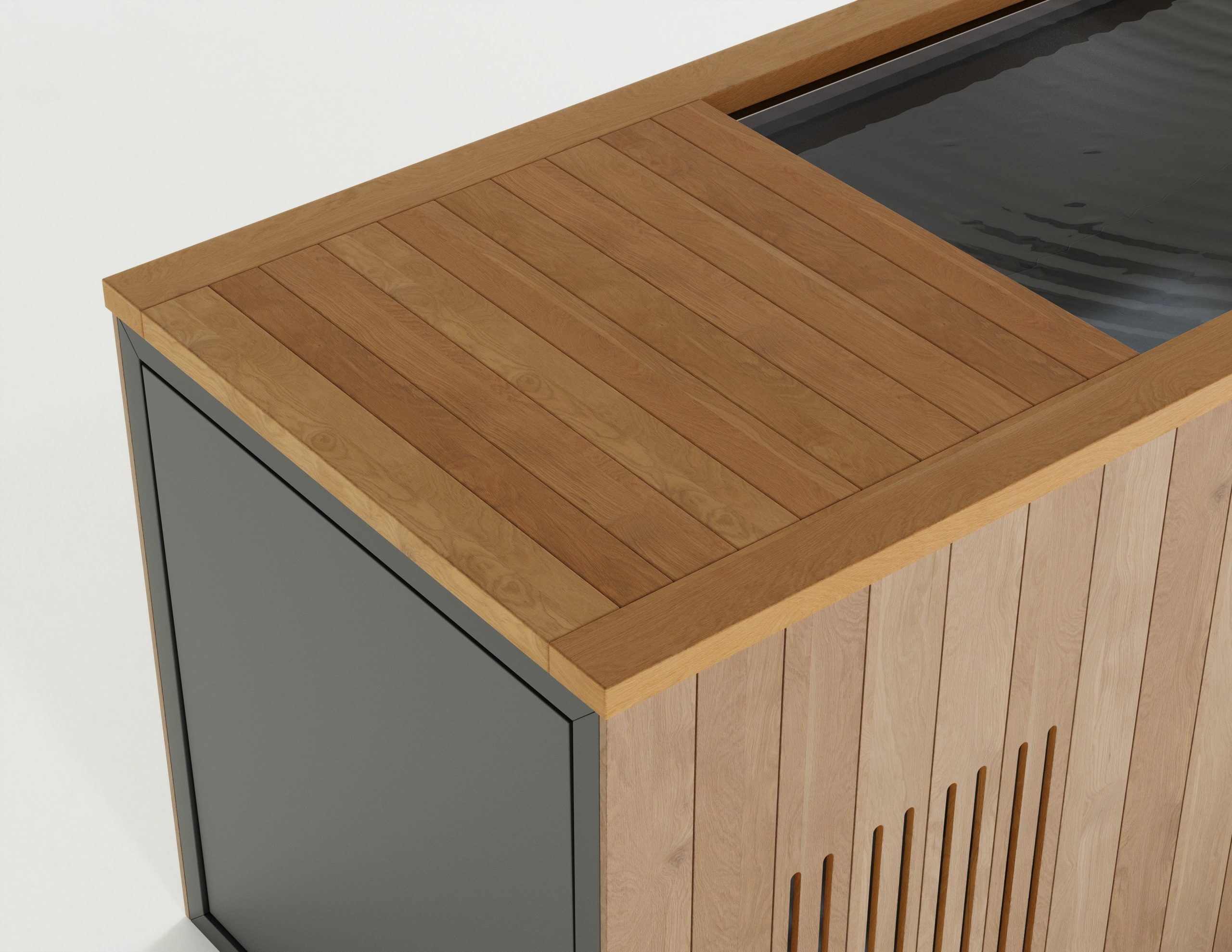 Sweat Decks Rectangle Cold Plunge Tub (view 2)