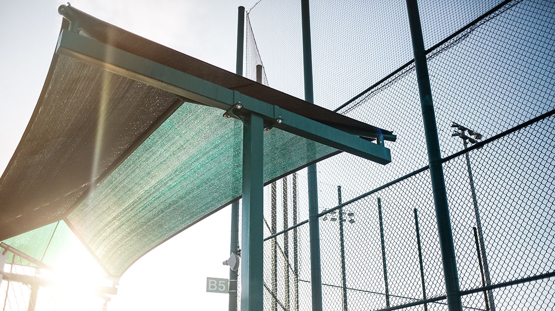 T-Cantilever Shade | Commercial Playground Shade Structure