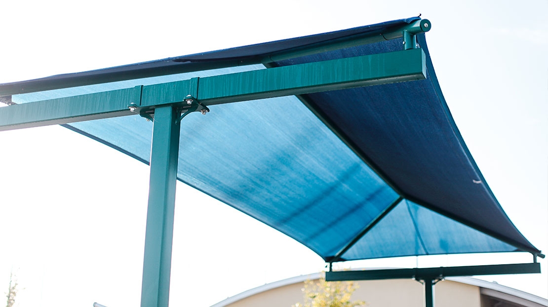 T-Cantilever Shade | Commercial Playground Shade Structure (view 3)