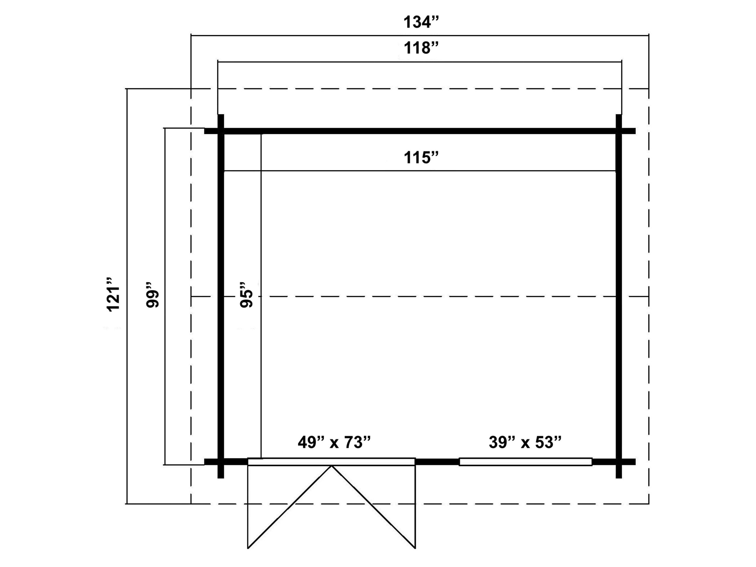 Teen Spot 8x10 DIY Backyard Cabin Kit for Teens (view 5)